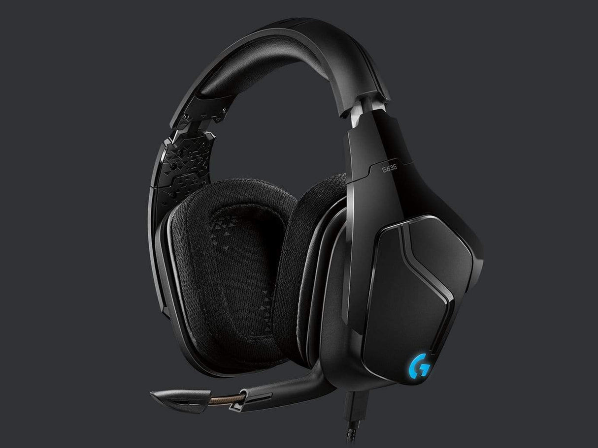 Logitech G635 Headphone Black and Blue 981-000750