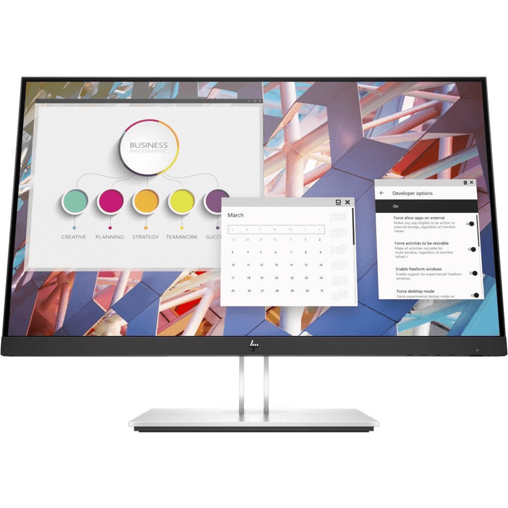 HP E24 23.8-inch 1920 x 1080p FHD 16:9 60Hz 5ms IPS LED Monitor 9VF99A