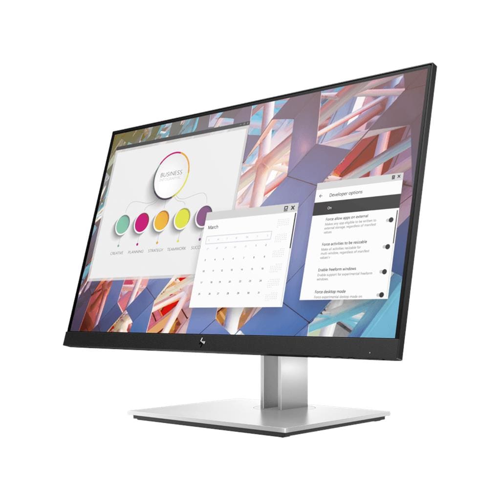 HP E24 23.8-inch 1920 x 1080p FHD 16:9 60Hz 5ms IPS LED Monitor 9VF99A
