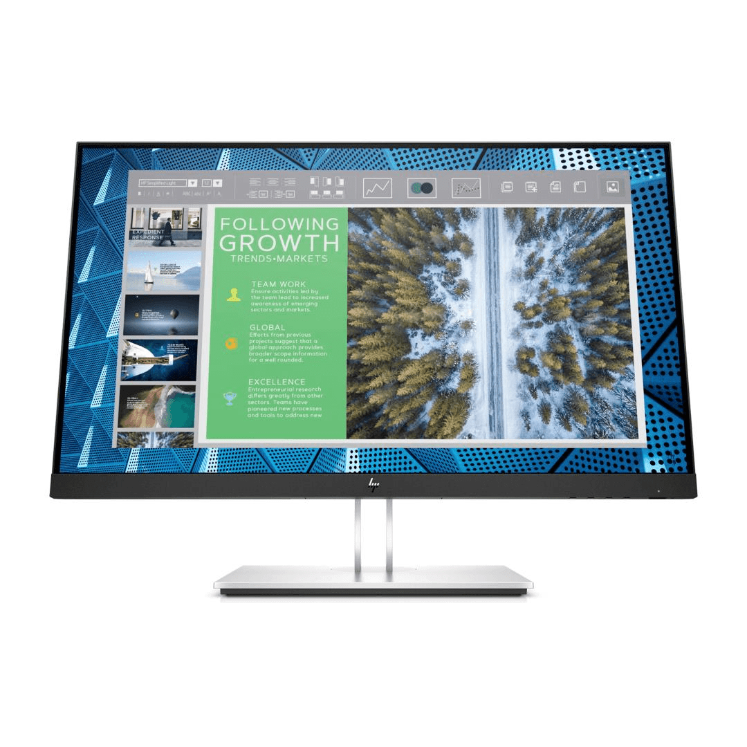 HP E24q G4 23.8-inch 2560 x 1440p QHD 16:9 60hz 4ms IPS Monitor 9VG12AA