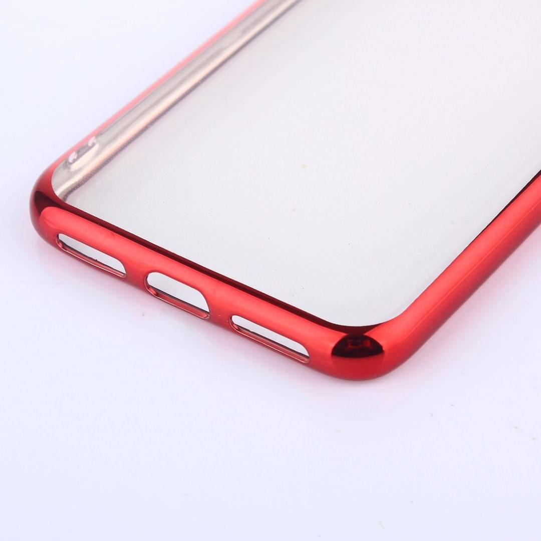Tuff-Luv TPU Protective Back Cover Case for Apple iPhone X/XS Red A1_75