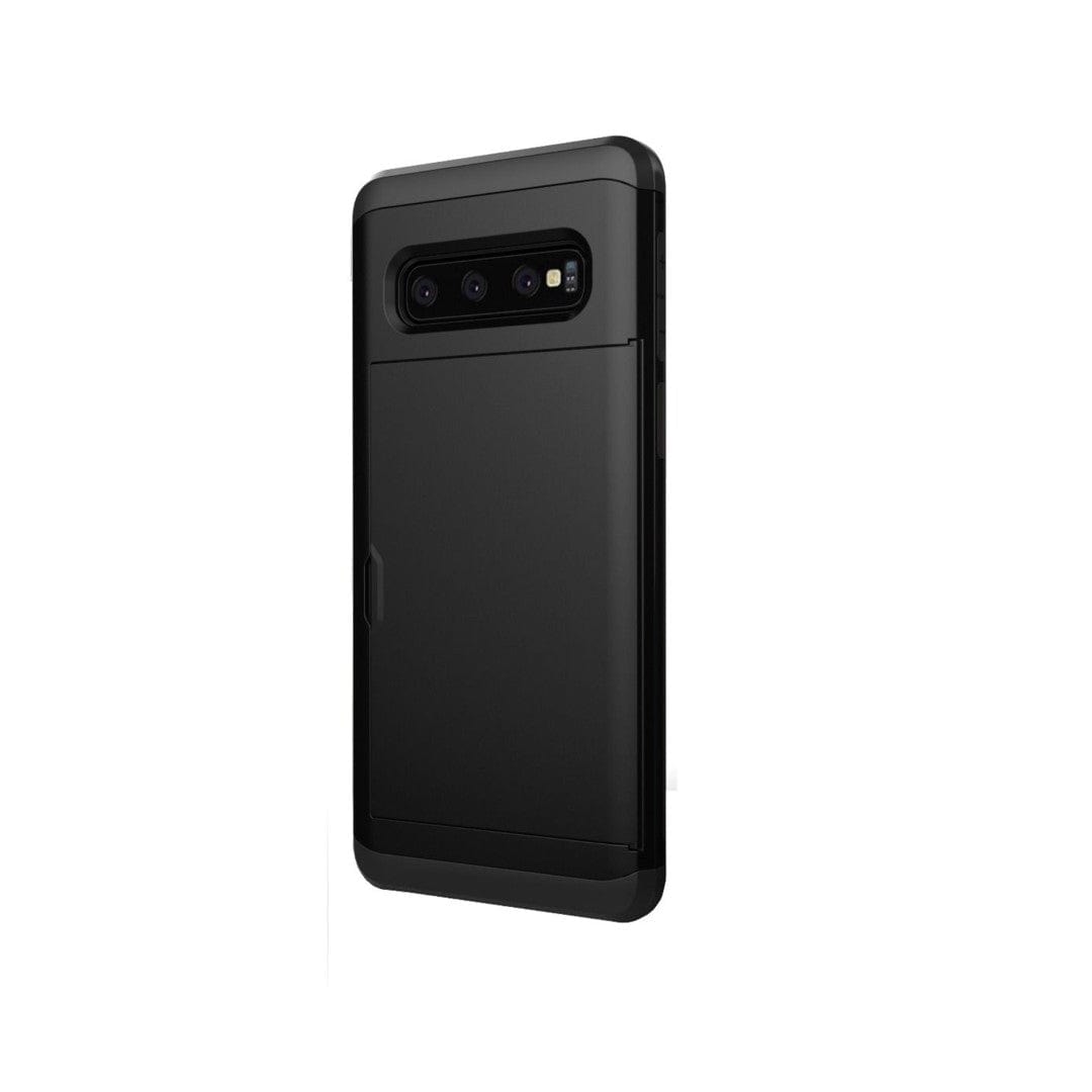 Tuff-Luv Dual Layer Armour Credit Card Case for Samsung Galaxy S10e Black A10_170