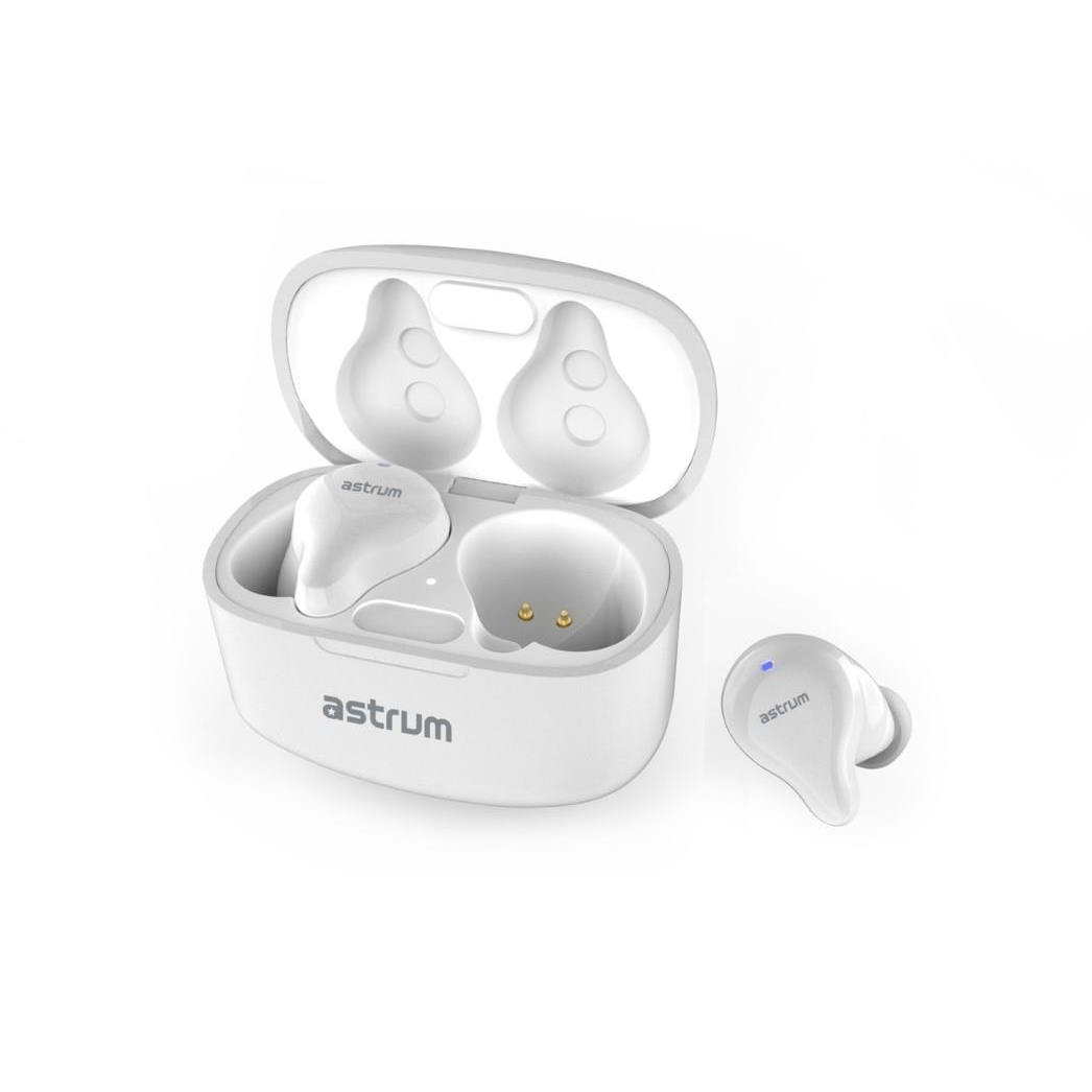 Astrum ET350 TWS True Wireless Bluetooth Stereo Earbuds White A10535-Q