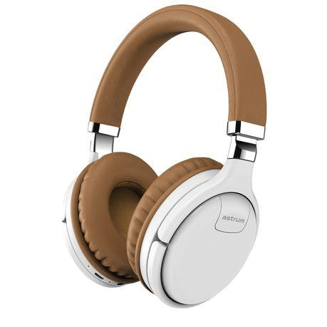 Astrum HT380 Wireless ANC Over-Ear Hybrid Headset with Mic White A11538-Q