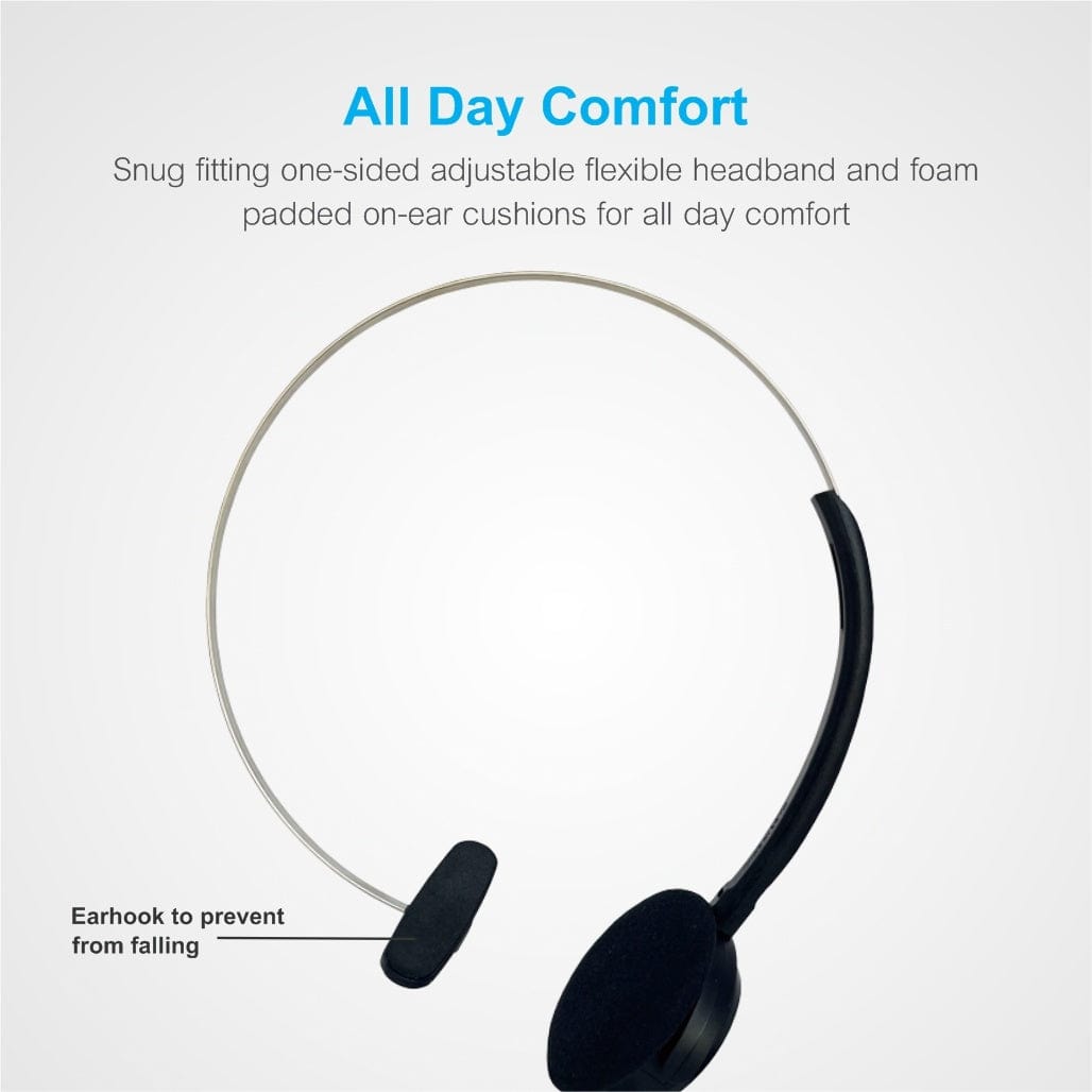 Astrum HS770 USB Headset with Noise Cancelling Mic A12077-B