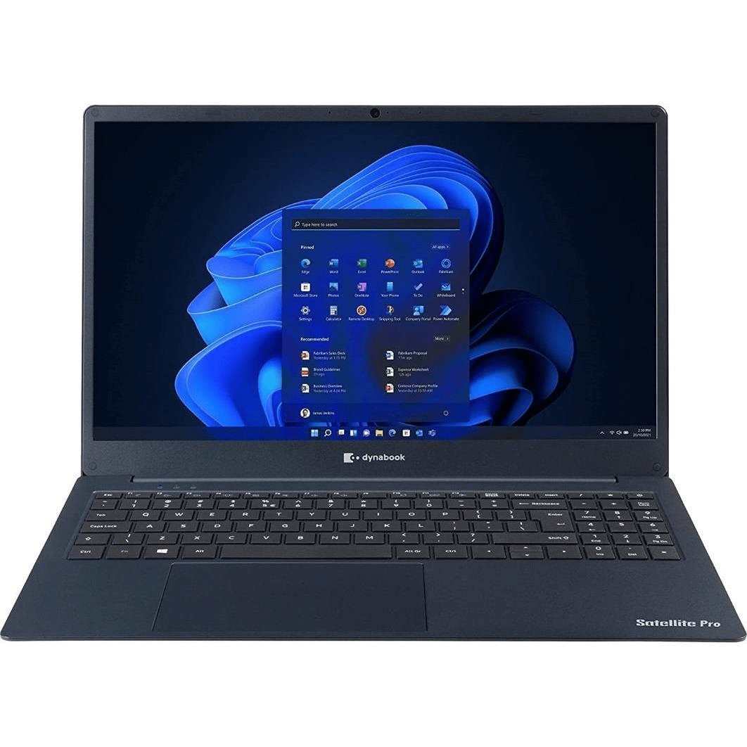 Toshiba Satellite PRO 15.6-inch FHD Laptop - Intel Core i7-1165G7 512GB SSD 8GB RAM Win 11 Pro A1PYS43E113U