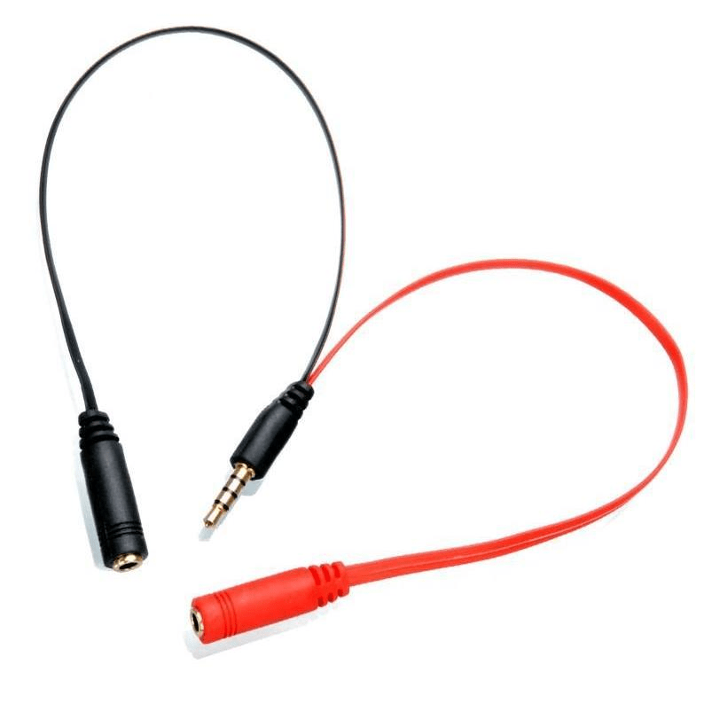 Astrum AS004 Male to 2 x Female Aux 3.5mm Splitter Cable A30834-B