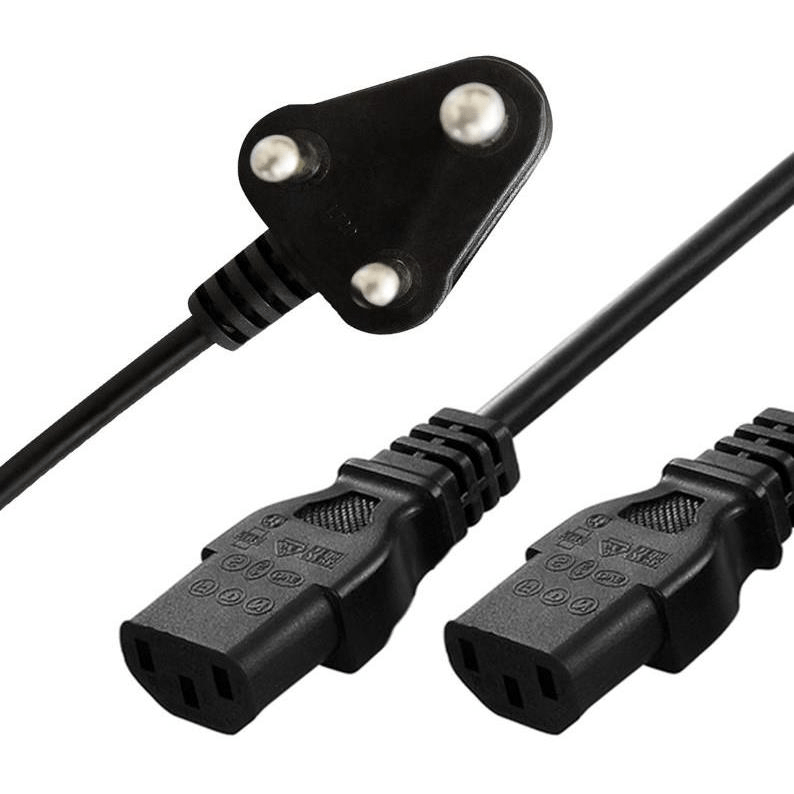Astrum PC418 Power Cable 3way Split 1.8m A32519-B