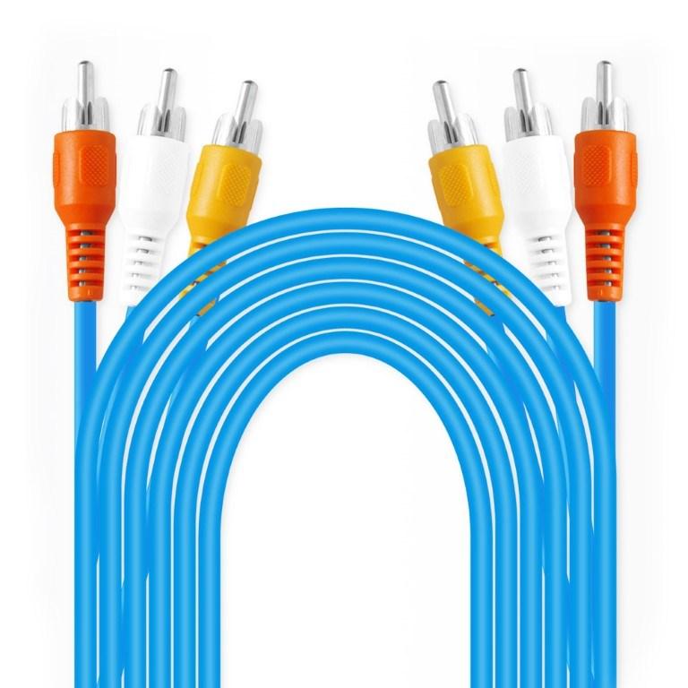 Astrum RC301 3 x RCA Video Cable 1.5m A34601-C