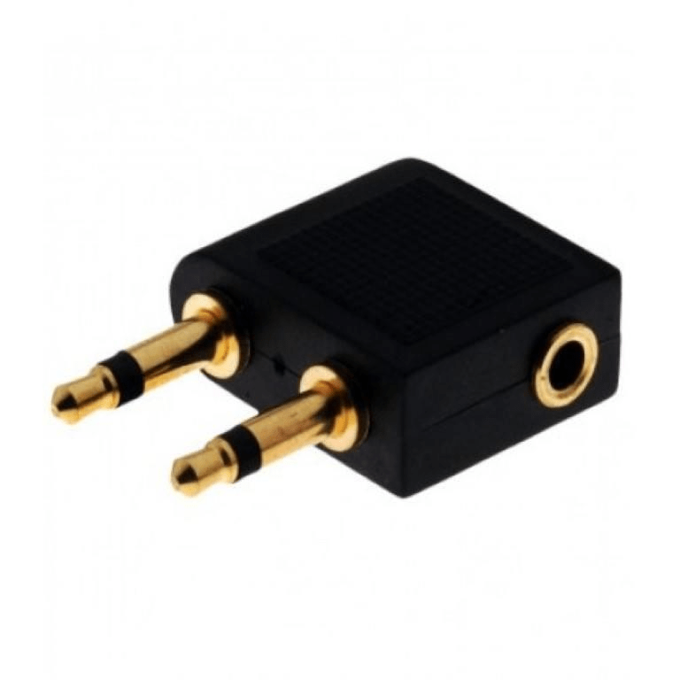Astrum Aux Split Adapter 3.5mm Female to 2 x Male flight Adapter A37011-B