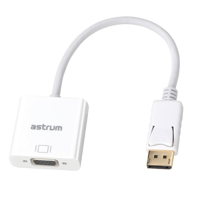 Astrum DA220 Display Port Male to VGA Female Active Adapter A38022-Q