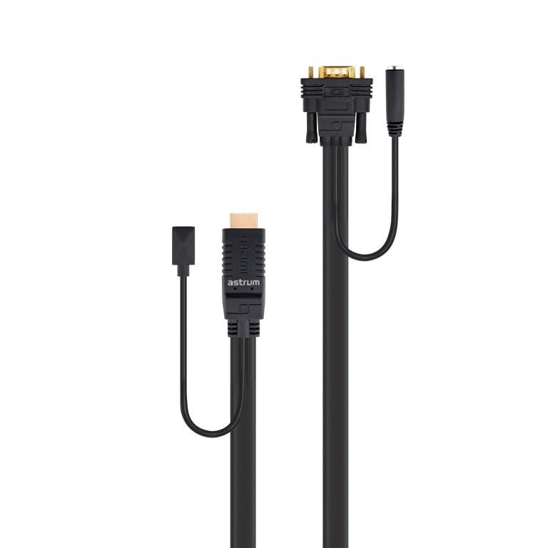 Astrum DA510 HDMI to VGA Adapter with Audio A38051-B