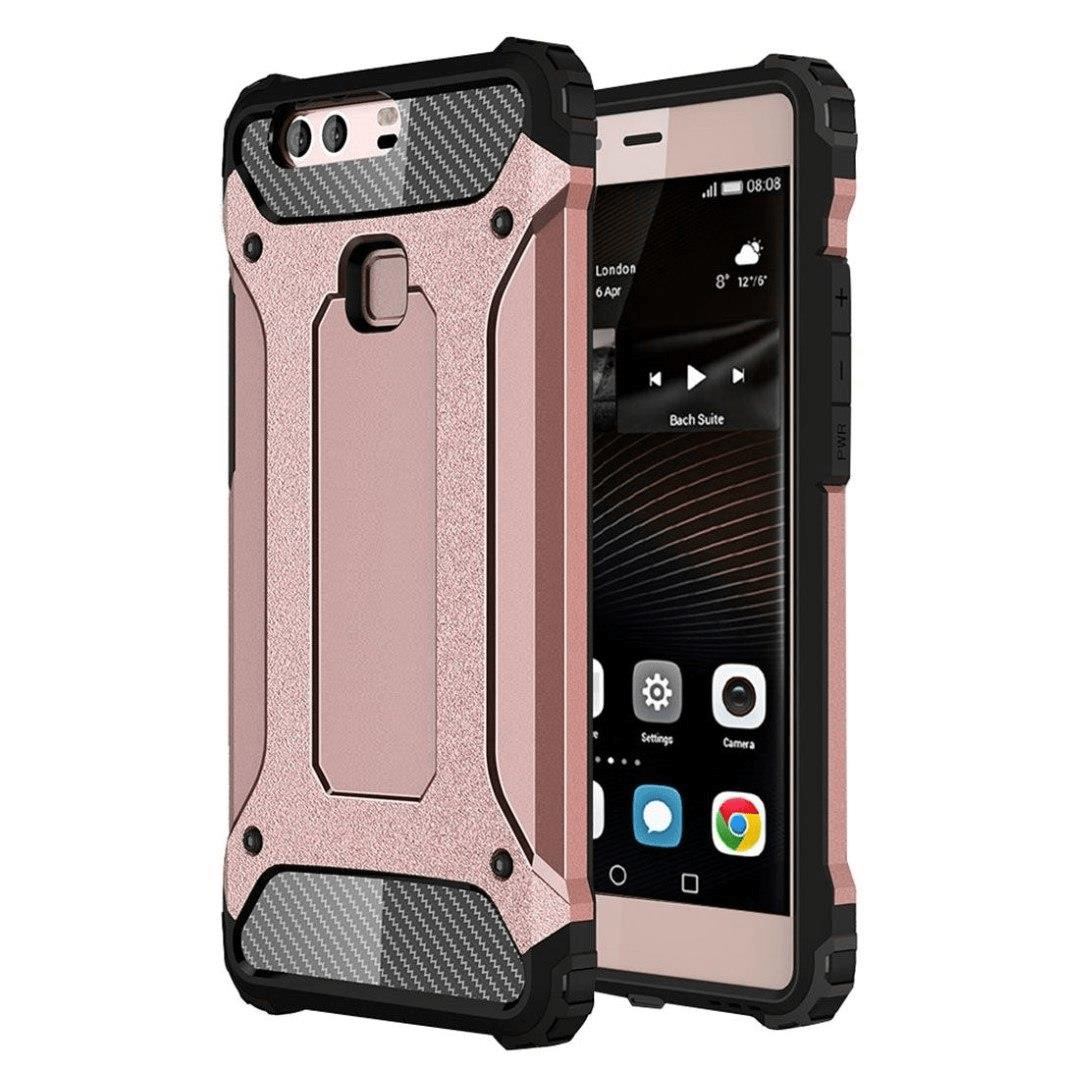 Tuff-Luv Tough Armour Layered Case for Huawei P9 Plus Rose Gold A4_61
