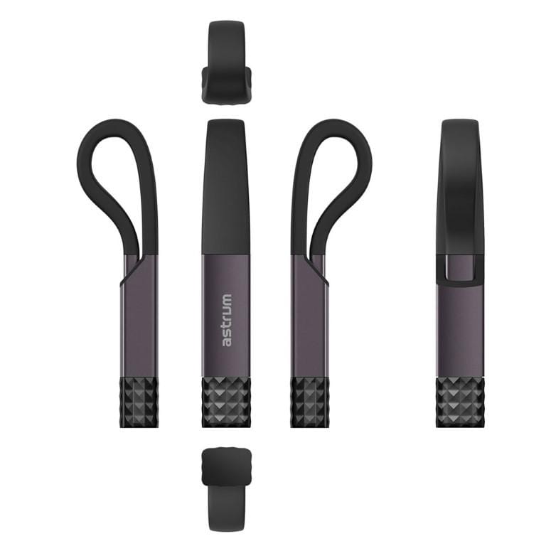 Astrum AA230 2 in 1 8pin to USB 3.0 Charge and Sync Adapter with Card Reader A53023-B