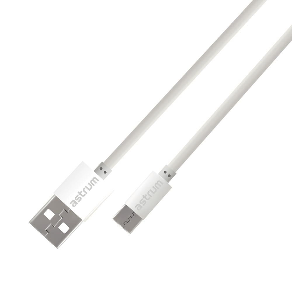 Astrum Verve UC20 1m USB-A to USB-C Cable White A53112PW
