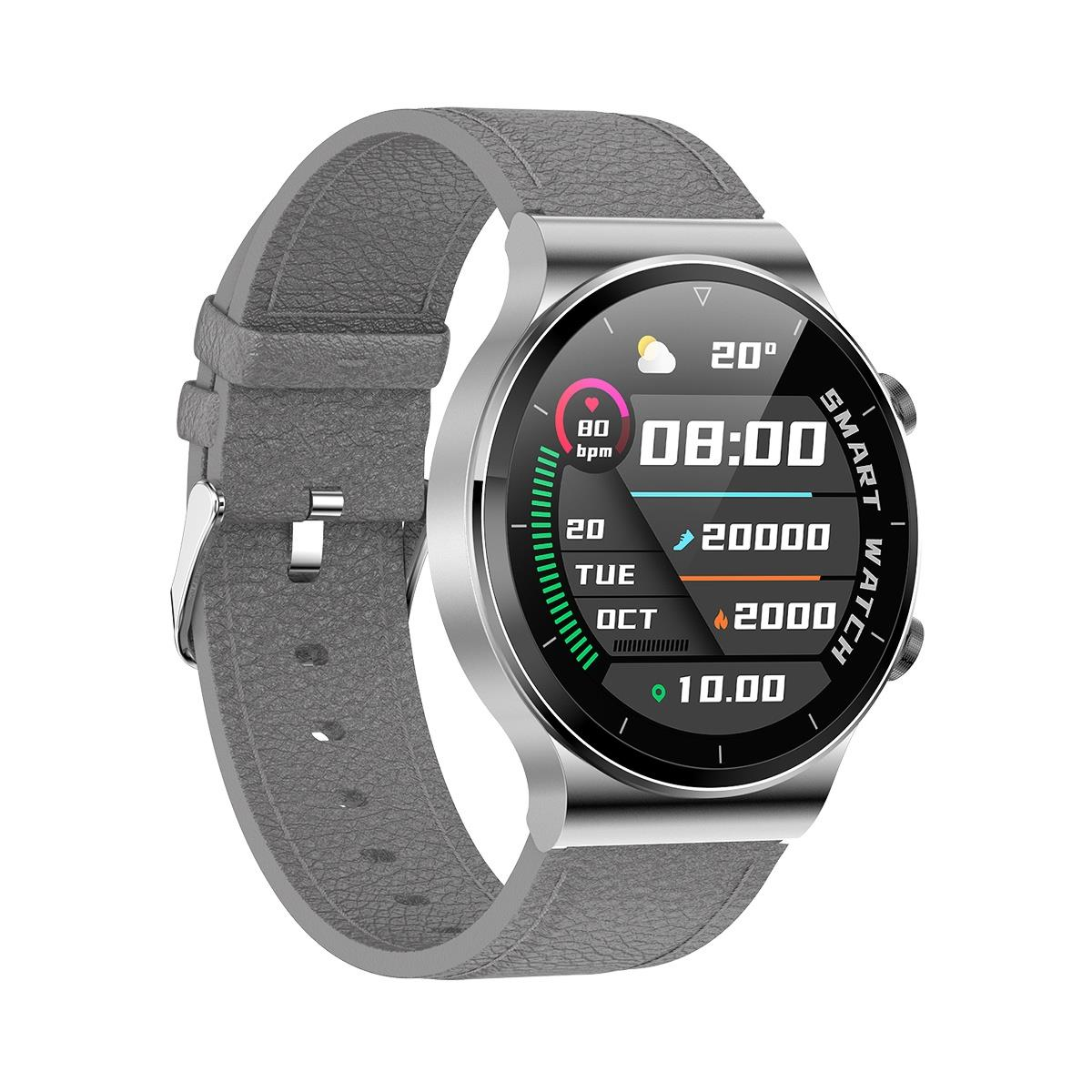Astrum G52 1.32-inch Smart Watch Silver Grey A61641-T