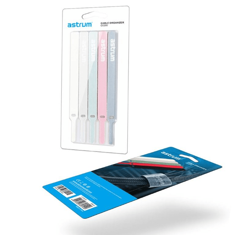 Astrum CO200 Multi-Purpose Cable Organizer Stripes 10pcs A71020-B