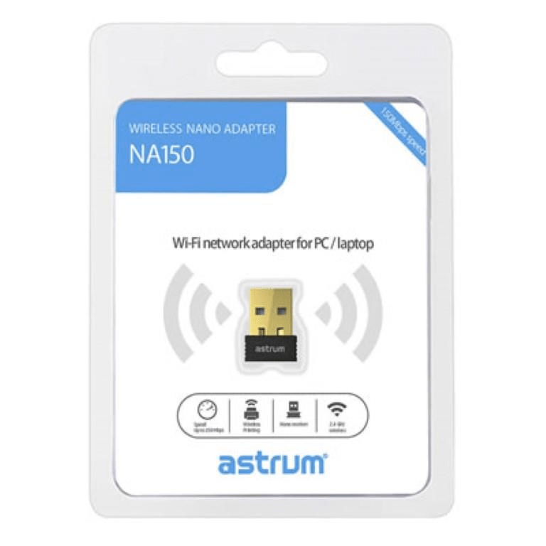 Astrum NA150 Nano Wi-fi Network Adapter for PC A72015-B