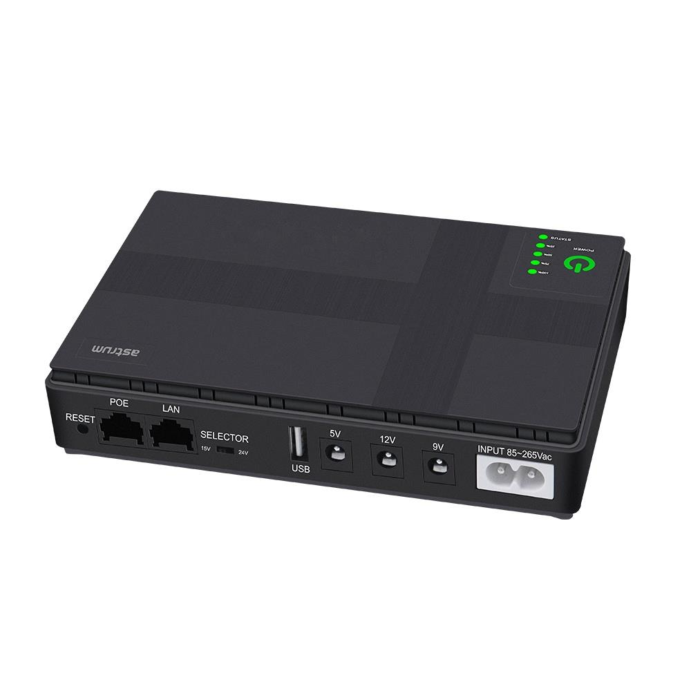 Astrum PB070 10200mAh Mini UPS Power Bank Black A91507-Q