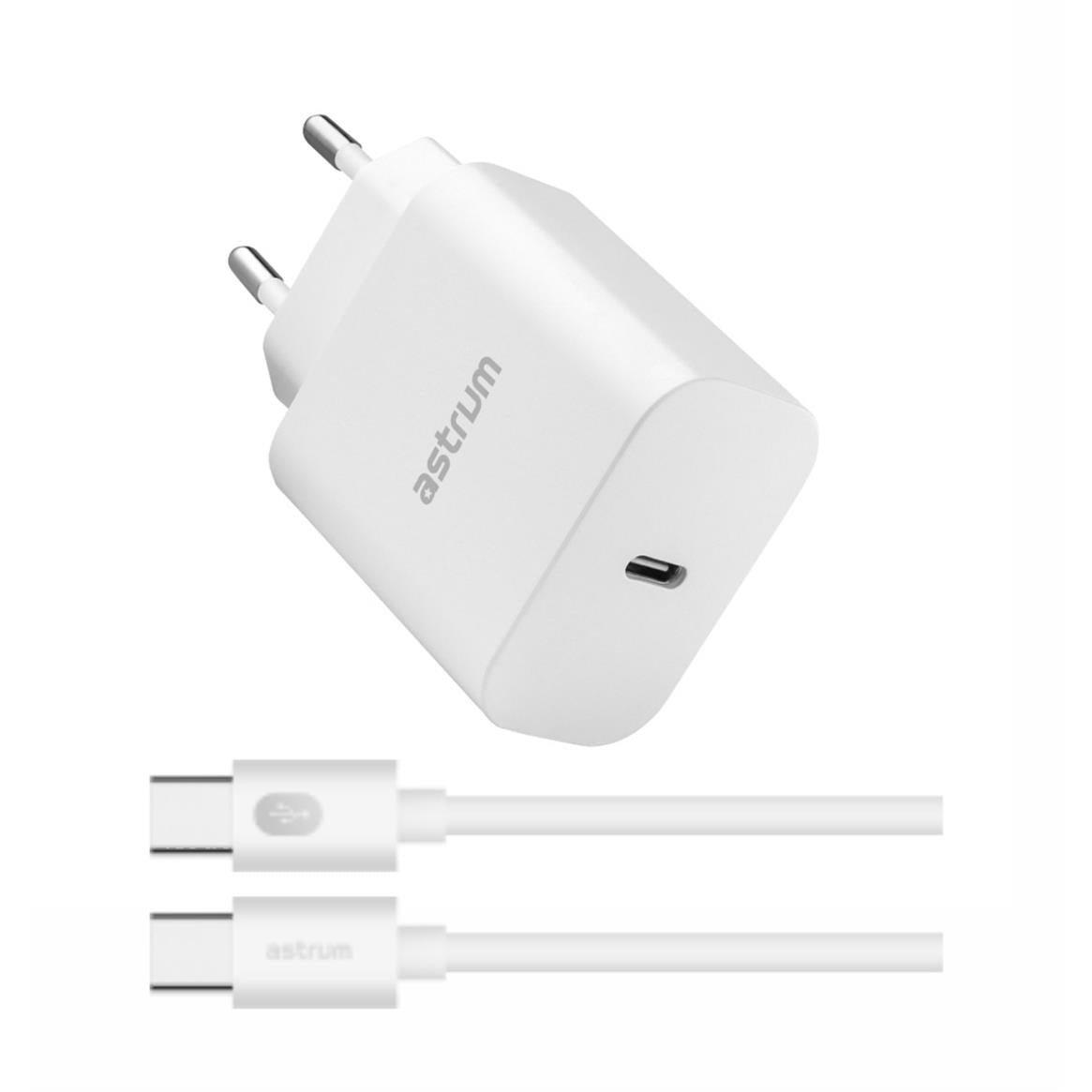 Astrum 20W Pro PD20 USB-C Wall Charger A92651EW