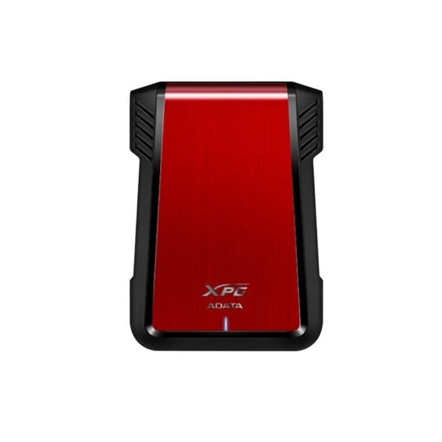 ADATA EX500 2.5-inch HDD/SSD Enclosure Black and Red AEX500U3-CRD