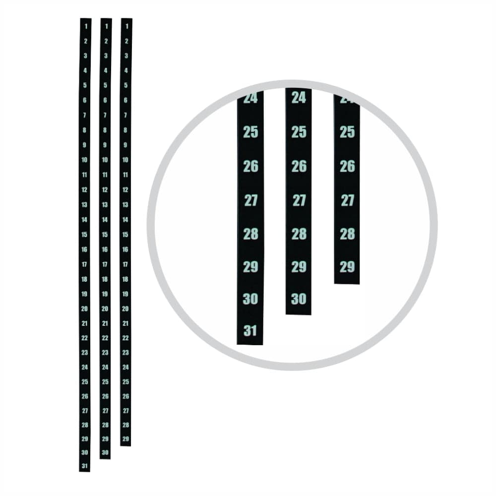 Parrot Part - Year Planner Date Strips (900mm)