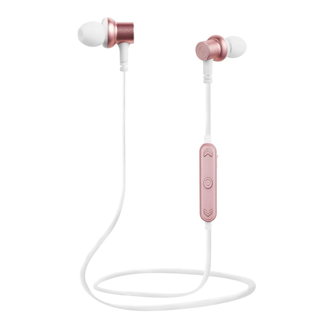 Amplify Blues Series Earphones - White-Rose Gold AM-1106-WTRGD