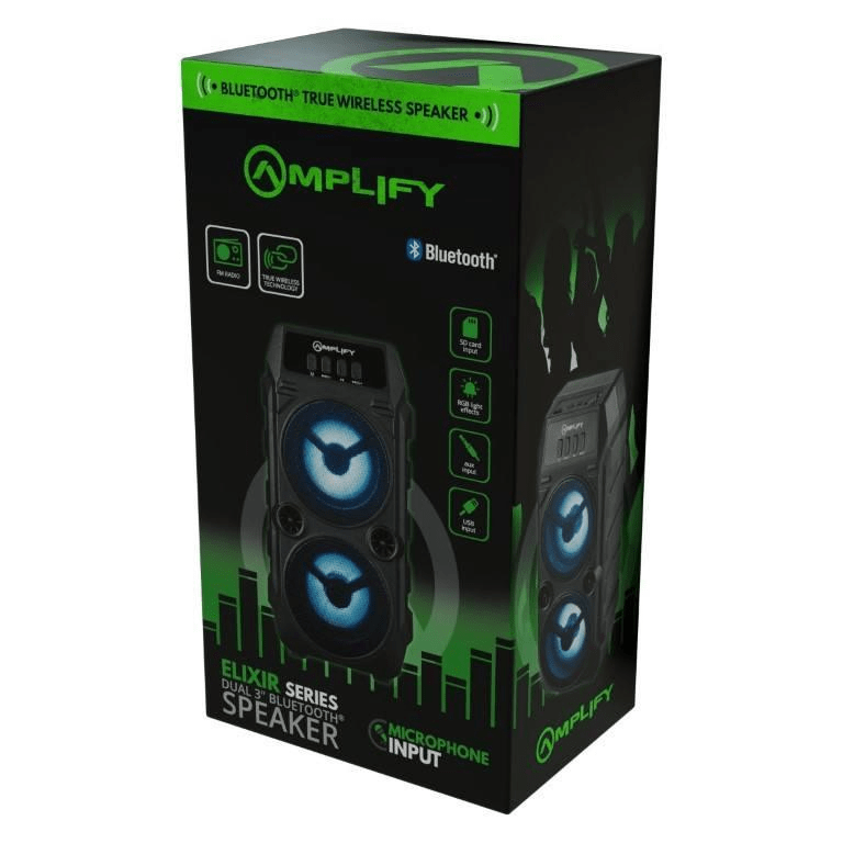 Amplify Elixir Series Dual 3 Bluetooth Speaker AM-3900-3