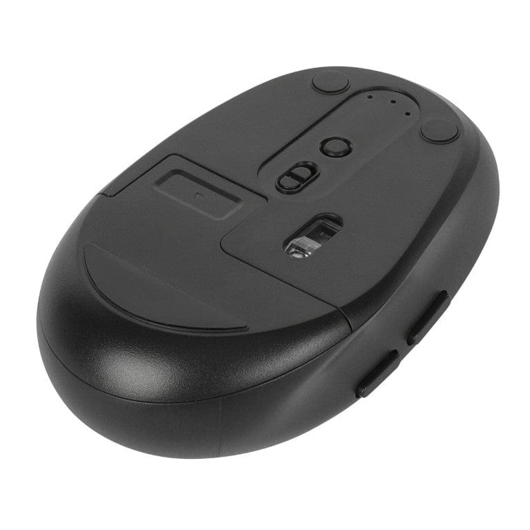 Targus Midsize Comfort Multi-Device Antimicrobial Wireless Optical Mouse Black AMB582GL