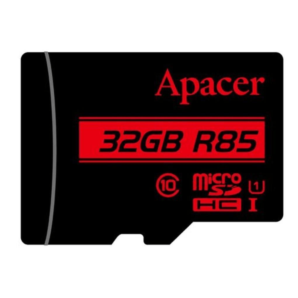 Apacer UHS-I U1 32GB Class10 MicroSDHC Memory Card AP32GMCSH10U5-R