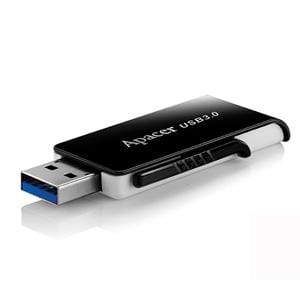 Apacer AH350 64GB USB 3.2 Gen 1 Type-A Black USB Flash Drive AP64GAH350B-1