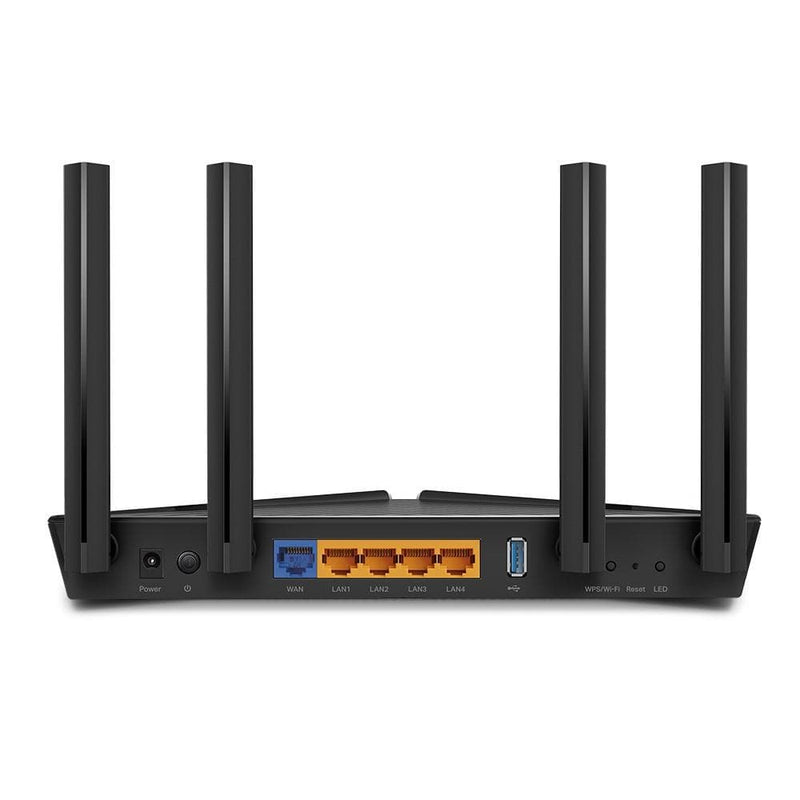 TP-Link Archer AX50 Wi-Fi 6 Wireless Router - Dual-band 2.4GHz and 5GHz Gigabit Ethernet Black ARCHER AX50