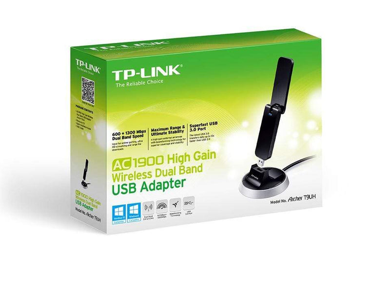 TP-Link AC1900 High Gain Wireless Dual Band USB Adapter WLAN 1300 Mbit/s ARCHER T9UH
