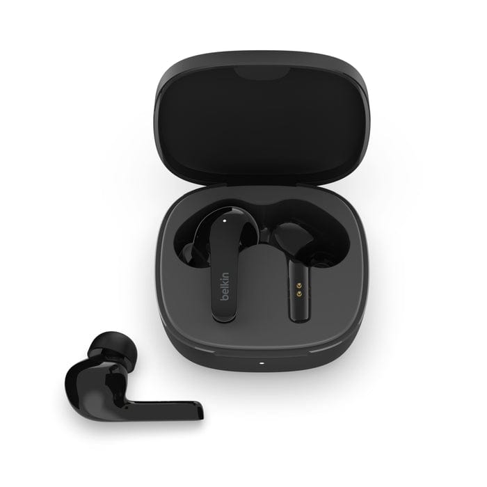 Belkin SoundForm Flow Noise Cancelling Earbuds - Black AUC006BTBK