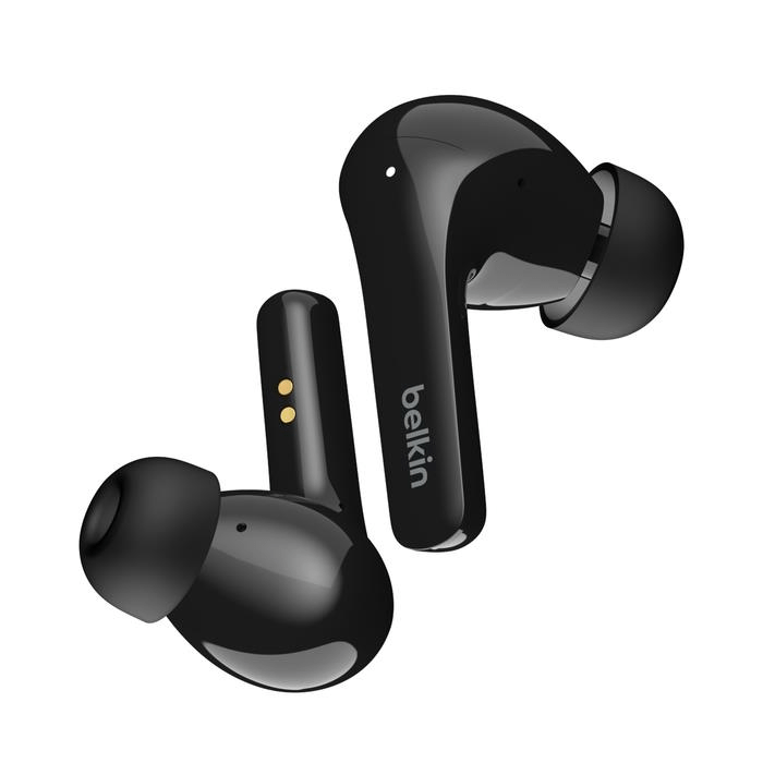 Belkin SoundForm Flow Noise Cancelling Earbuds - Black AUC006BTBK
