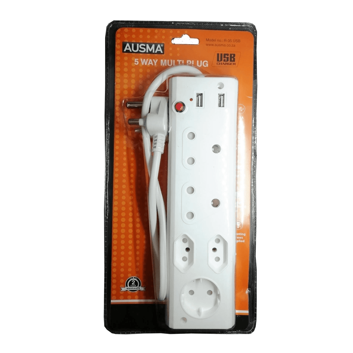 Ausma 5-port Multi-plug Aus R-35D