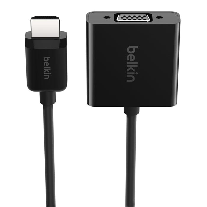 Belkin HDMI to VGA Adapter with Micro USB Power - Black AV10170BT