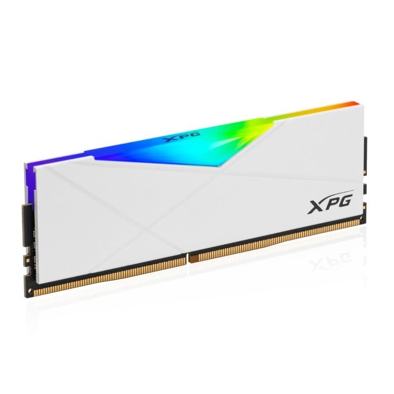 ADATA XPG Spectrix D50 RGB 16GB DDR4 3600MHz DIMM Memory Module White Edition AX4U360016G18I-SW50