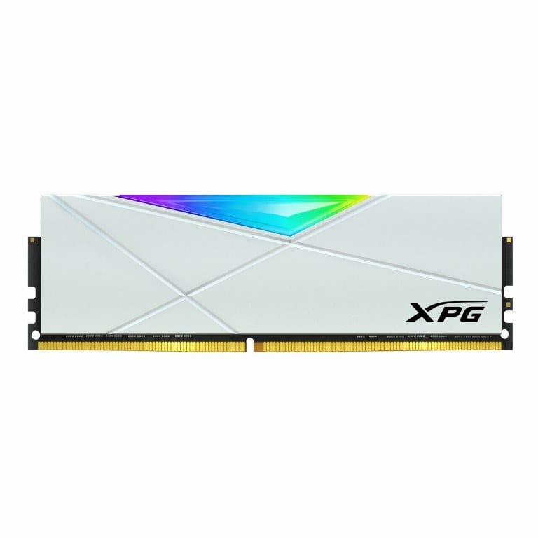 ADATA XPG Spectrix D50 RGB 8GB DDR4 3600MHz DIMM Memory Module White Edition AX4U36008G18I-SW50