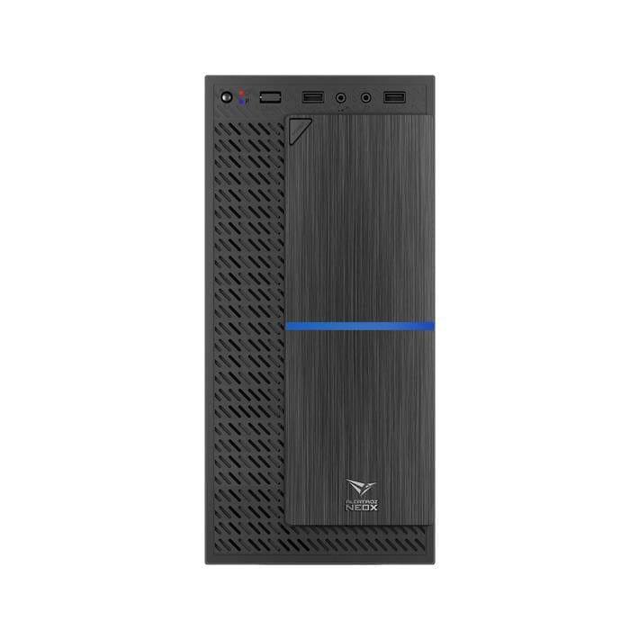 Alcatroz Azzura NeoX Micro-ATX Case with PSU Blue AZZURANEOXBLUE