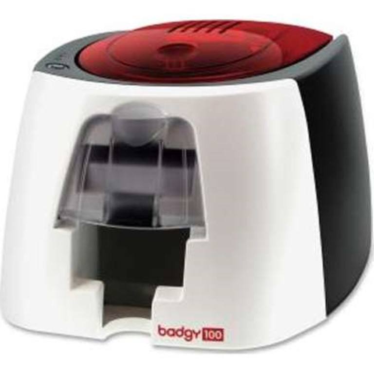 Evolis Badgy 100 Dye-sublimation Plastic Card Printer B12U0000RS