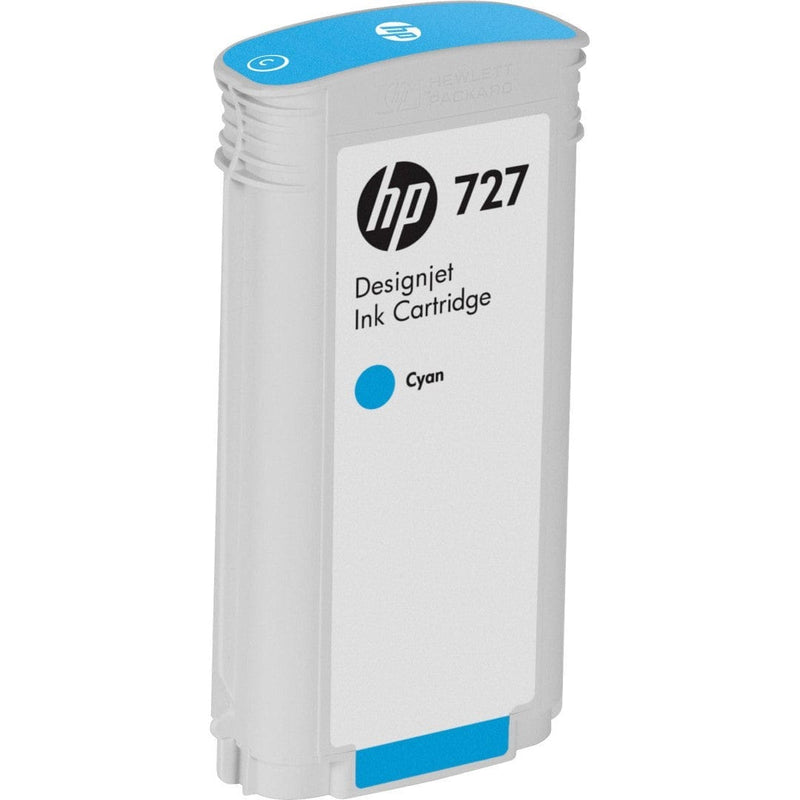 HP 727 130-ml DesignJet Cyan Printer Ink Cartridge Original B3P19A Single-pack