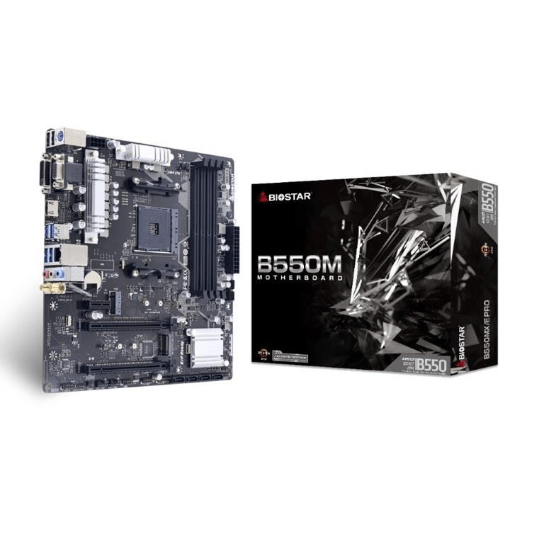 Biostar B550MX/E PRO AMD Socket AM4 Micro ATX