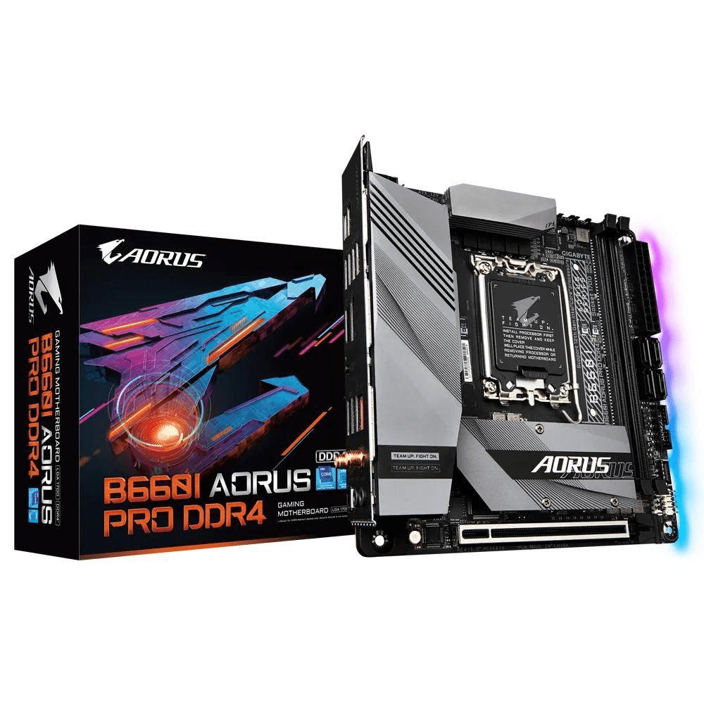 Gigabyte B660I Aorus Pro DDR4 Intel LGA 1700 mini ITX Motherboard B660I AORUS PRO DDR4