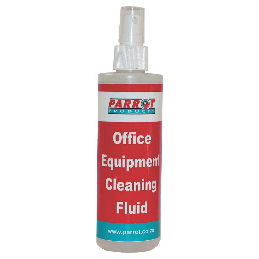 Parrot Office Equipment Cleaning Fluid 250ml BA0203
