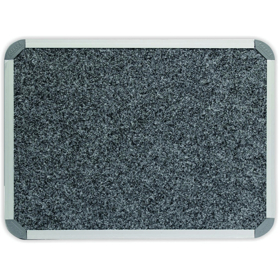 Parrot Bulletin Board Ribbed Aluminium Frame 1800x1200mm Laurel BD0668X