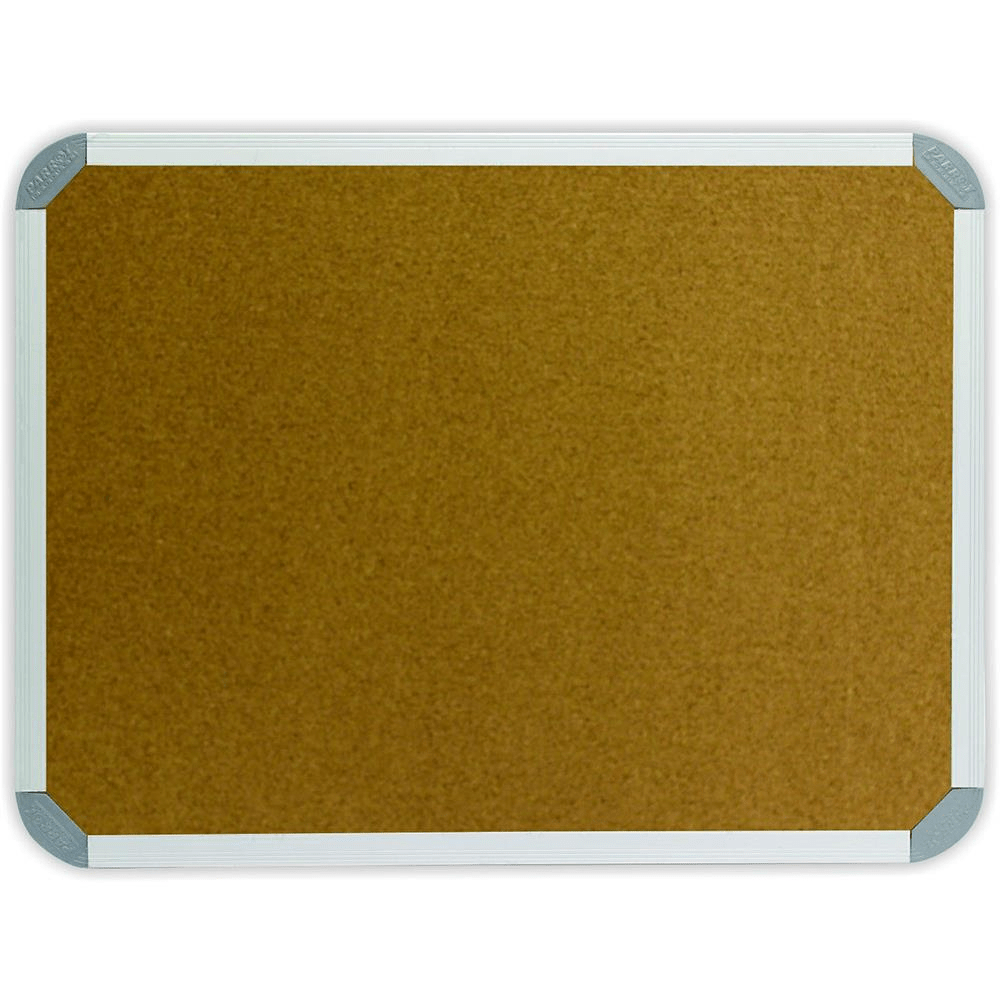 Parrot Info Board Aluminium Frame 1500x900mm Cork BD0761K