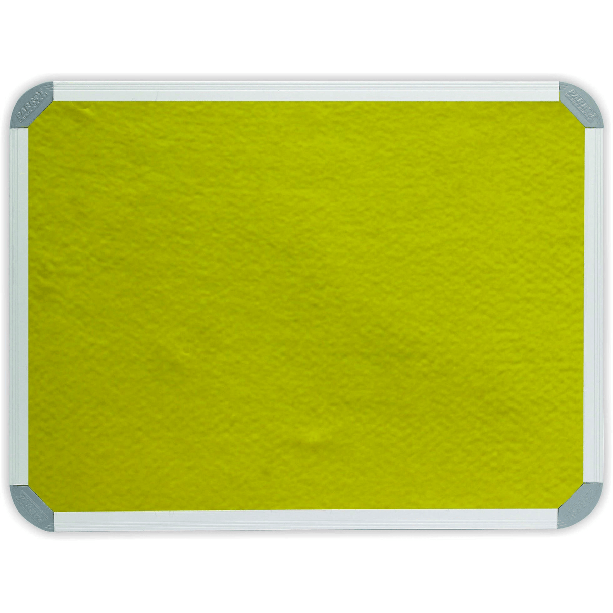 Parrot Info Board Aluminium Frame 3000x1200mm Yellow BD0784Y