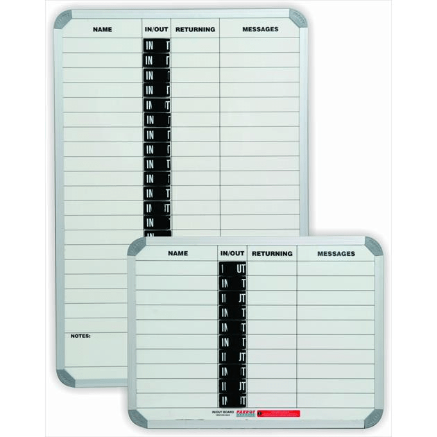 Parrot In/Out Board Magnetic 20 People 900x600mm BD4020