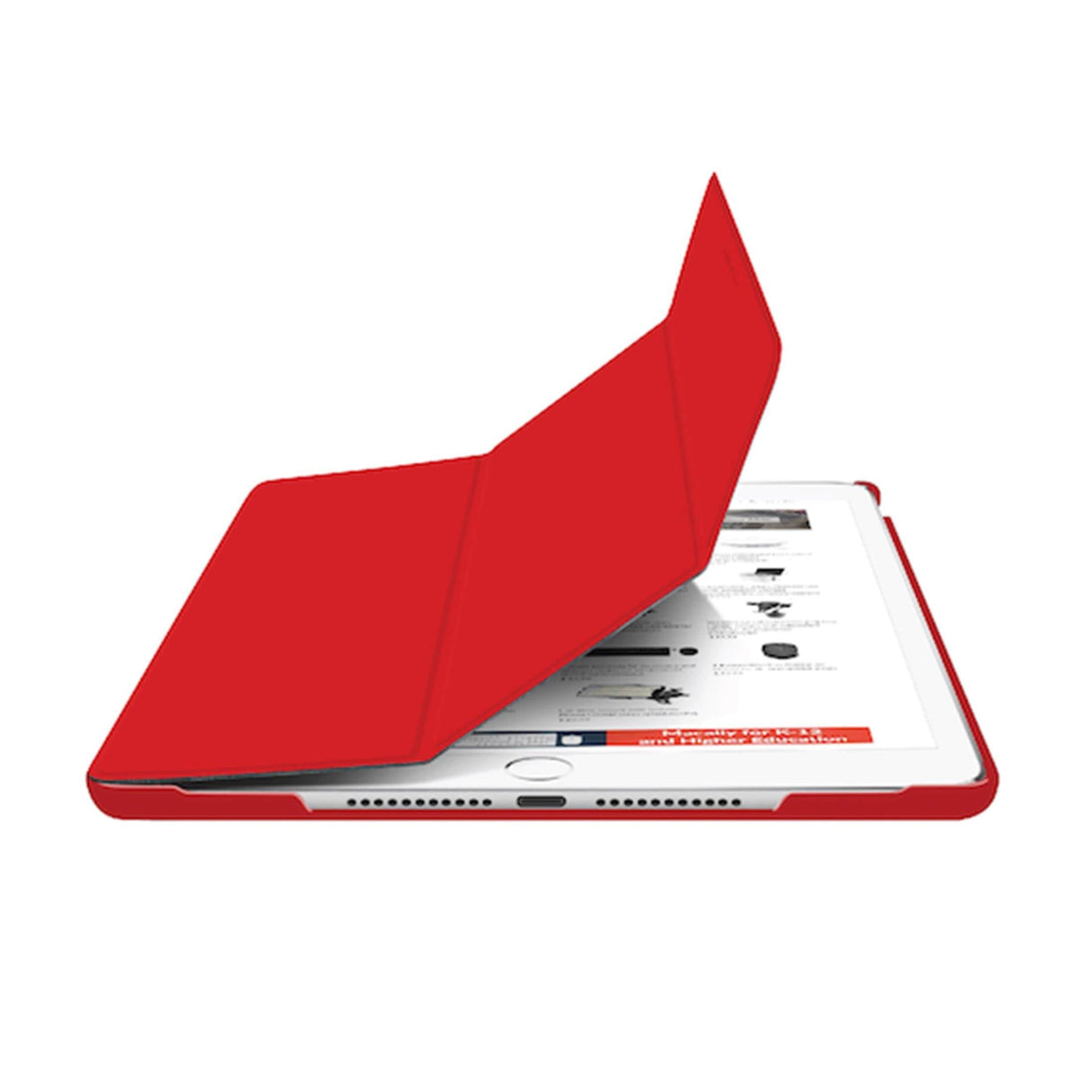 Macally 10.2-inch Folio Case Red BSTAND7-R